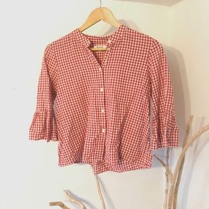 Madewell picnic blouse